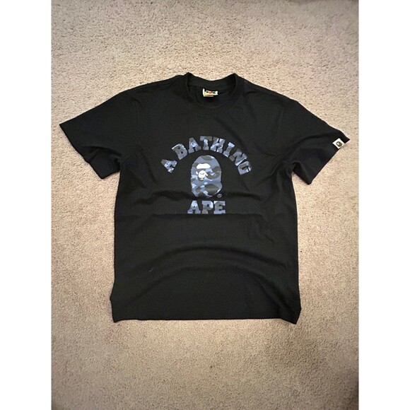 Bape Tee size small navy - Picture 1 of 6